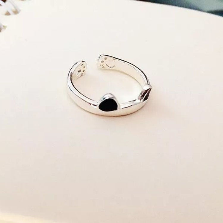 Wholesale Home convenience store cute cartoon frog shape couple lonely frog ring